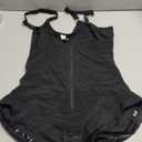 SHAPERX Women's Fajas Colombianas Shapewear Postpartum Tummy Control Body Shaper Butt Lifter Bodysuit (Large, Black)
