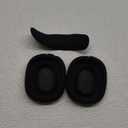 Silicone Case Cover for AirPods Max, Ear Pad Case Cover/Ear Cups Cover/Headband Cover for AirPods Max Headphones [4 in 1],Accessories Soft Silicone Protector for Apple AirPod Max New USB-C(2024),Black