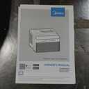 Midea 8,000 BTU U Shaped Smart Inverter Window Air Conditioner - Cools 350 Sq Ft, Ultra Quiet with Open Window Flexibility - Alexa/Google Assistant Compatible - 37% Energy Savings, Remote (Updated)