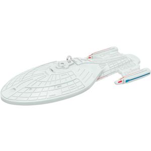 Hallmark Keepsake Star Trek Mini Christmas Ornament (U.S.S. Voyager) 0.25" Tiny Ornament for Tabletop Tree
