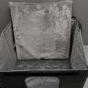 Heated Outdoor Cat House,Weather-Resistant Insulated Cat Shelter with Elevated Stand,Winter-Ready for Stray Cats, No Assembly Needed,17"x15"x13" (Grey)