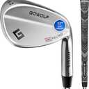 Gowolf Forged Golf Wedges 52Degree Single or Sets for Men, Right Hand Premium Full Face Gap Wedge Sand Wedge Lob Wedge Golf Club, Great Golf Gifts - CNC Milled Face for More Spin 52 Size
