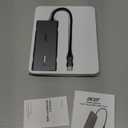 Acer USB C Docking Station Dual Monitor with 2 HDMI, 9-in-1 Laptop Docking Station with 4K@60Hz HDMI, USB A&C 3.0, SD/Micro SD, 100W PD, USB C Dock Compatible with Acer/Dell XPS/HP/Mac/Surface (15cm) Grey