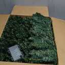 Christmas Garland 18 Ft by 12 Inch Prelit Fraser Fir Xmas Garland with 100 LED Lights, Lush and Classics Green Style for Indoor Outdoor Home Decoration