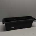 Apollo Exports International 24" Adjustable Railing Planter, Black