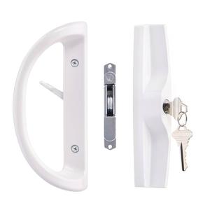 HauSun Sliding Patio Door Handle Set - Keyed Mortise Lock Replacement (Fits 1.5"-1.75" Doors)