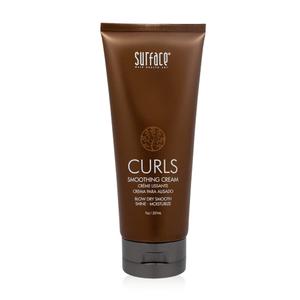 Surface Hair - Curls Smoothing Cream  Defines, Adds Shine, and Provides Frizz Free Style Longevity - 7 fl oz