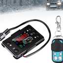 Universal 12V/24V Diesel Air Heater Controller with LCD Display and Remote Control (Without Battery), Fits for 2kw/5kw/8kw Diesel Parking Heater
