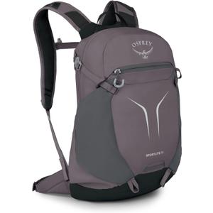 Osprey Sportlite 15L Lightweight Hiking Backpack for Men and Women - Everyday Hiking Bag - Travel Daypack, Graphite Purple