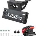 Motorcycle Fender Eliminator License Plate Mount Bracket Holder Compatible with Honda Grom MSX125 2022 2023 2024 2025 2026