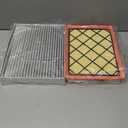Cabin & Engine Air Filter Fits for Escape 2020-2026 1.5L/2.0L (Not Hybrid); Bronco Sport 2021-2026 1.5L/2.0L; Maverick 2022-2026 2.0L (Not Hybrid) Air Filter Replace#CF12772 JX6Z9601A