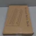 Wall Mount Billiard Balls Rack- Hardwood Billiard Balls Holder & 6 Pool Stick Holder for Cues Sticks Storage Pool Table Accessories Equipment Organizer (Black)