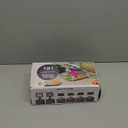 Vegetable Chopper Stainless Steel, 9-in-1 Mandoline Food Slicer for Kitchen, Veggie Chopper with Container, Vegetable Cutter for Salad, Potato, Carrot, Onion and Fruit, Home Essentials