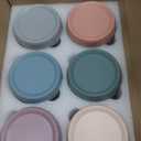 Replacement Lid Compatible with NETANY 6-pack 16 oz Overnight Oats Containers (6 Pack)