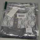 Womens Plus Size Tops Casual Lace Tank Tunics Soft Crewneck Blouses Elegant Stretchy Front Pleated T Shirts XL Gray