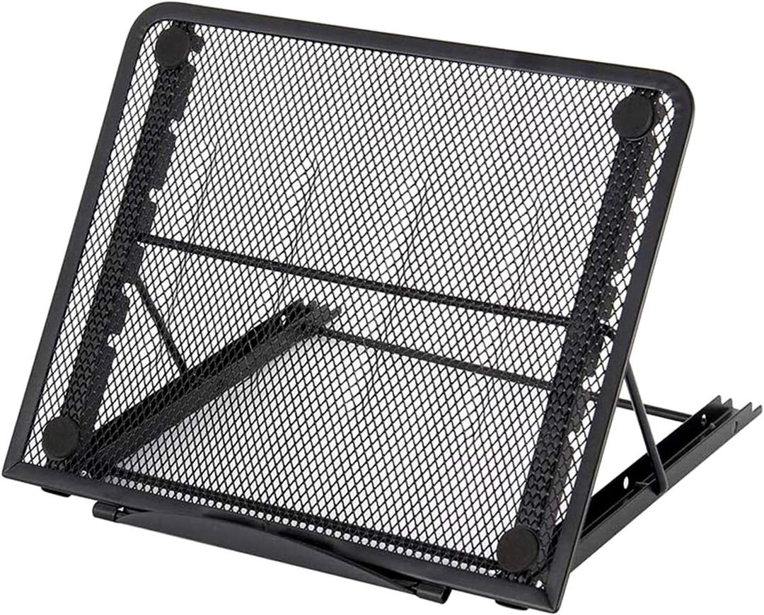 Huacan Diamond Painting A4 Light Pad with Stand Folding Adjustable Angle Multifunction Skidding Prevented Holder (Black)
