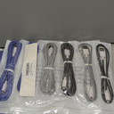 Pack Of 4 iPhone Charger 6Pack(3/3/6/6/6/10FT) Apple MFi Certified Fast Charging Lightning Cable iPhone Charger Cord Nylon Braided for iPhone 14 13/12/11 Pro Max/XS MAX/XR/XS/X/8/7/Plus/6S iPad and More