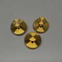 Fenas Suction Cup Hooks for Shower No-Drill Bathroom Hooks for Towels, Robes, Loofah Mountable on Bathroom Walls, Kitchen, Glass, Mirrors, Tile and Smooth,Non-Porous Surfaces (3, Brushed Gold)