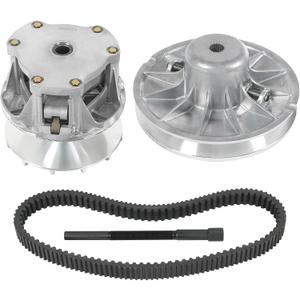 Primary & Secondary Clutches & Drive Belt Compatible with Polaris Ranger 570 EFI 2014-2017, Ranger Crew 570 EFI 2014 2018-2019, Ranger 500 2017-2021# 1323255, 1323013, 1323119, 1323432