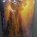 Canvas Wall Art Decor Wall Art Pictures for Living Room Artwork for Walls Vintage Landscape Art Prints Canvas Art Wall Decor Countryside River Wall Art Decorations Bedroom Home Wall Decor 20" X 40"