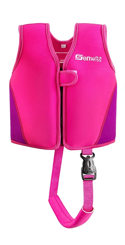 Baby Girl Swim Vest Toddler Swim Vest for Age 18 Months - 2 Years Baby Toddler Fit 20-28 lbs Genwiss