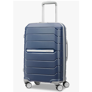 Samsonite Freeform 21-Inch Hardside Carry-On Luggage - Hardshell Carry-On Suitcase - TSA, Airline-Approved - Expandable Hard Shell, Smooth Rolling Spinner Wheels for Lightweight Travel - Navy