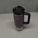 STANLEY Quencher H2.0 Tumbler with Handle and Straw 30 oz | Flowstate 3-Position Lid | Cup Holder Compatible for Travel | Insulated Stainless Steel Cup | BPA-Free | Fluted Wisteria Shine