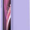 Vooii for iPhone SE Case 2022/3rd/2020,iPhone 8/7 Case, Upgraded Liquid Silicone with [Flat Edges] [Camera Protection] [Soft Anti-Scratch Microfiber Lining] Phone Case for iPhone SE - Light Purple