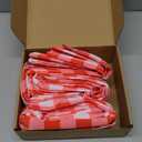 She's Ready to Pop Baby Shower Decorations 80"x 37" Giant Bow Red and White Gingham Party Decor She's About to Pop Decor Birthday That's Amore Bridal Shower Bachelorette Party Supplies