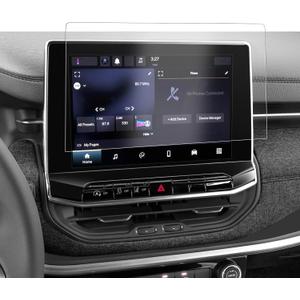 for 2022 Jeep Compass Screen Protector Anti Glare for 2022-2025 Compass Limited/Trailhawk 4X4 Uconnect 5 10.1-Inch Display Accessories Tempered Glass Protective Film (Compass 10.1-In Matte)