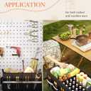 HOTOR Trunk Organizer - Car Organizer with 5 Pockets, Trunk organizer for SUV, Sedan & Van, Car Organization with Sturdy Base Panel for Car Accessories, Black, 2 Compartments, 21.3"12.6"10.6" (Medium)