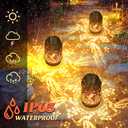 Solar Lanterns Outdoor Waterproof, Hummingbird Decorations Garden Decor, Solar Lantern Outdoor Lamp, Decorative Garden,Yard,Patio,Lawn, Porch, Unique Birthday Gifts for Women, Mom,Grandma