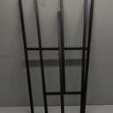 58 Inch Iron Adjustable Arts & Crafts Easels,Metal Easel Stand with Chain Support for Mirror,Floor Easels for Display Wedding Sign(Bronze)