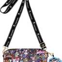 tokidoki Crossbody Purse with Unicorno Keychain Cute Shoulder Bag Cartoon Wallet for Women Teen Girls Shopping Travel