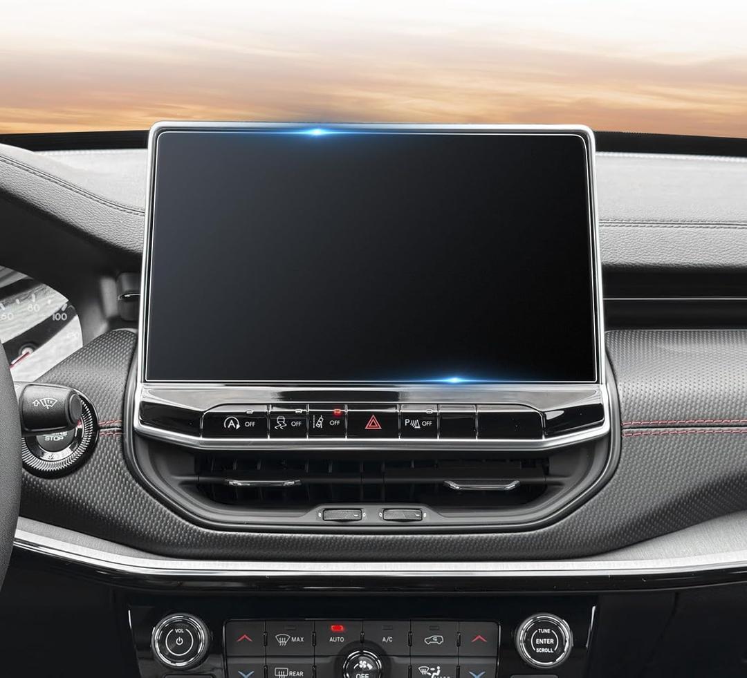 CDEFG For 2022-2025 2026 Jeep Compass Screen Protector - 10.1 Inch Matte Anti Glare Tempered Glass - (Latitude, Limited, Trailhawk) Touchscreen Accessories