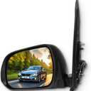 SCITOO Driver Side View Mirror Compatible with 2011-2017 For TOYOTA SIENNA Power Adjusted Heat Black Left Outside Exterior Mirror TO1320265