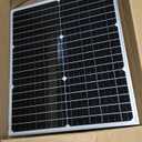 12V 30W Solar Battery Trickle Charger & Maintainer - Waterproof 30 Watt Solar Panel Built-in Ultra Smart MPPT Charge Controller + Adjustable Pole Mount Brackets for Pole Dia 1.5-3.0inch/40-80mm, BC-30W-PM PRO