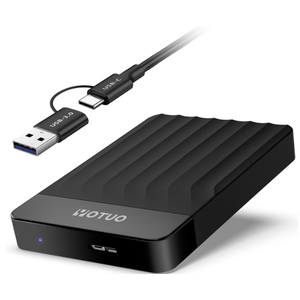 YOTUO Portable External Hard Drive Storage Expansion Mobile HDD USB 3.0 USBC for PC, Mac, Desktop, Laptop, PS4, Xbox One X/S, Xbox 360, Office & Game (Black, 1TB)