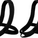 Snoring Chin Strap for Users, 2 Pack Adjustable Jaw Support Chin Strap to Keep Mouth Closed, Soft Snoring for Men Women, Lightweight Reusable, Comfort Fit Nighttime Sleeping Aid, Easy to Use (Pink+black)