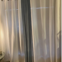 Curtains White Polyester Lined 2 Panels 50x80