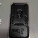 LeYi Compatible for Samsung Galaxy A15-5G Phone Case: Galaxy A15 5G Screen Protector Scratch Resistant [2 Packs] with A15 Case, Heavy Duty Shockproof para Basic Android Galaxy Phone Case A 15, Black