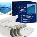 Piahmoiy Bed Sheet Holders for Corners: 4Pcs Fitted Sheet Holder with Locks, Sheet Clips Fits Mattress, Upgrade Sheet Holders Keep Sheets Firm & Tight, Heavy Duty Sheet Fasteners White