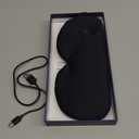 Heated Eye Mask for Dry Eyes- Warm Compress, Washable Electric Eye Heating pad for Sleep, Cordless Heat Mask for Chalazion & Stye Eye Treatment