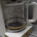 West Bend Timeless 12-Cup Programmable Coffee Maker with Brew Strength Selector for Hot and Iced Coffee, Includes 1-4 Cup Brew Option and Permanent Filter (White/Gold)