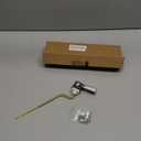 iFealClear Universal Metal Toilet Handle Replacement Kit, Front Mount Toilet Flush Handle Replacement Compatible with Kohler, American Standard, TOTO, Mansfield, Solid Brass, Chrome