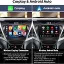 SIXWIN 2G+64G Android Car Stereo for Hyundai Elantra 2011 2012 2013 Radio with Wireless Apple Carplay Android Auto Bluetooth 9 inch Touchscreen with GPS Navigation WiFi HiFi FM RDS Backup Camera MIC