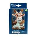 Dr. Brown's Lovey Pacifier and Teether Holder, 0 Months Plus, Giraffe with Blue Pacifier (2 Count (Pack of 1)