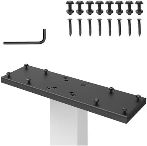Dual Mailbox Spreader Bar for Double Mailbox Applications (18"X5") | Heavy-Duty Steel Mailbox Mounting Bracket ,Dual Mailbox Adapter Plate Fit For 4x4 Wood/Metal Posts Mounting For Outside