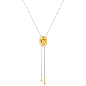 Western Cowgirl Necklace for Women Lariat Long Chain Hat Bull Head Turquoise Y Necklaces Cowboy Bolo Tie Accessories Trendy Western Country Jewelry Gifts Rodeo Outfit for Women