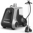 LAKALA Garment Steamer for Clothes, 30-Second Instant Heat-Up, 2.5L Water Tanks, with Pant Clips & Dual Hanger, Powerful Handheld, 4-Stage Adjustable Height, Standing Floor Steamer Wrinkle Remover